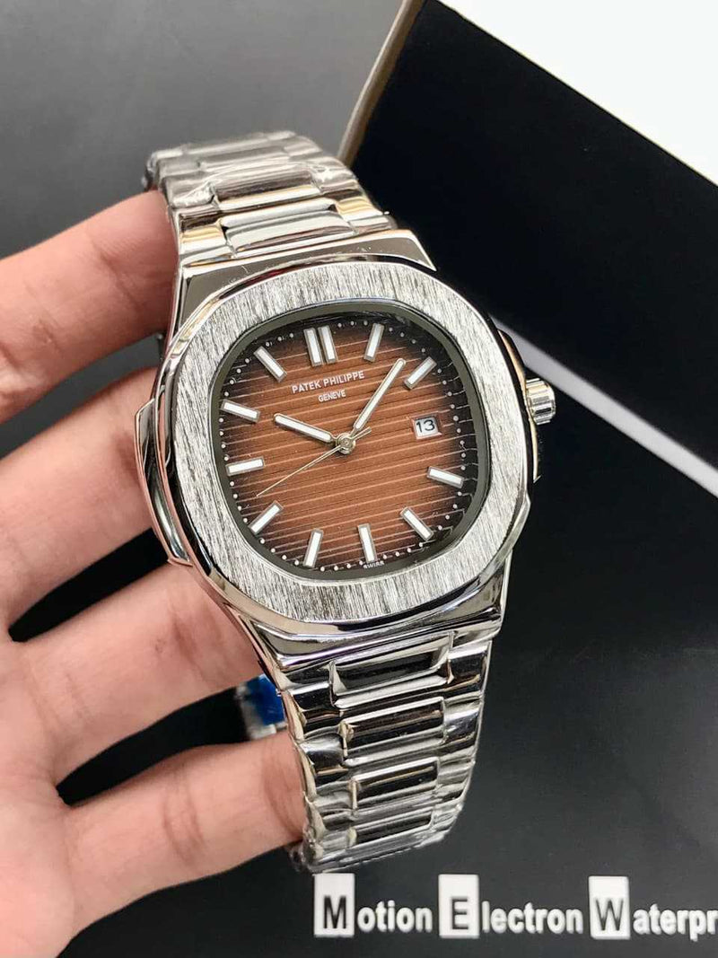 Mens Stylish Luminous Water-Resistant Watch With A Steel Band zaviro