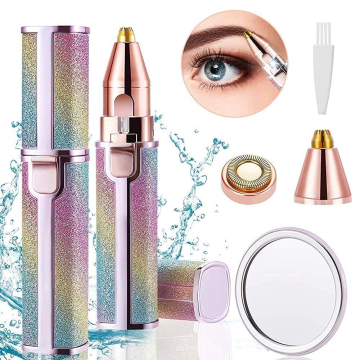 Flawless 2-in-1 Eyebrow & Facial Hair Remover | Rechargeable & Precise