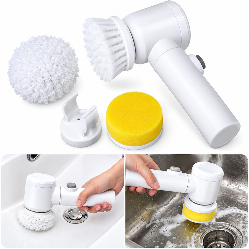 Cleaning Magic Electric Brush (5-in-1) zaviro