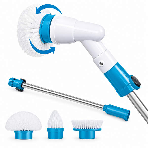 3-in-1 Cordless Electric Spin Scrubber | Deep Cleaning Power Brush